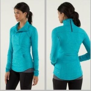 Lululemon Athletica Teal Zip-Up Jacket